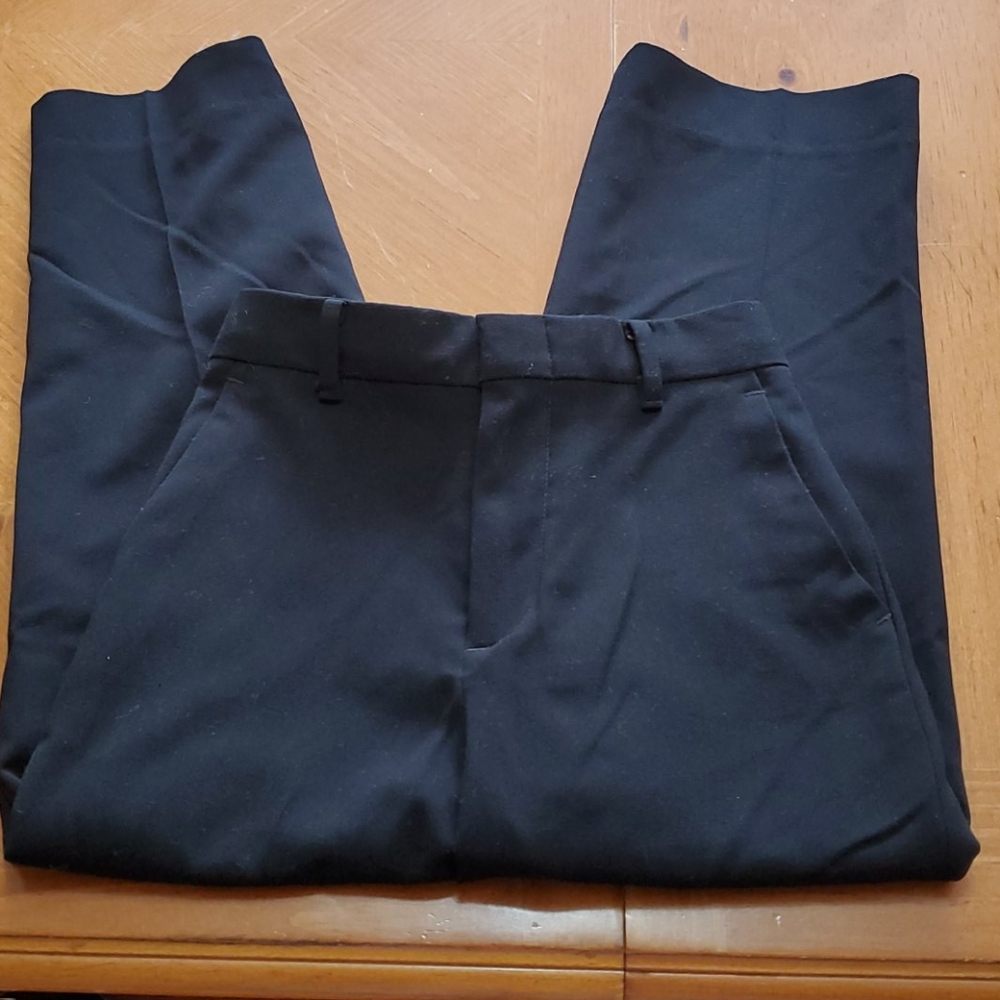 Boy's black Calvin Klein dress pants